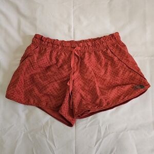 The North Face Women's Active Athletic Shorts Size Small Burnt Red Orange